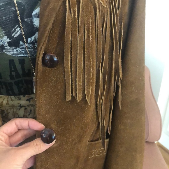 Vintage Suede Fringe Jacket - Picture 6 of 13